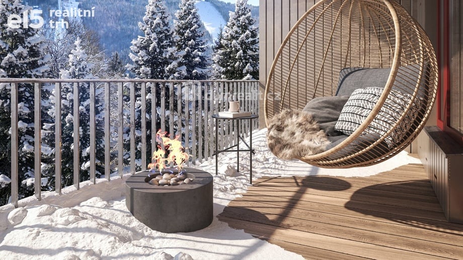 Pronájem bytu 1+1 43 m², Harrachov