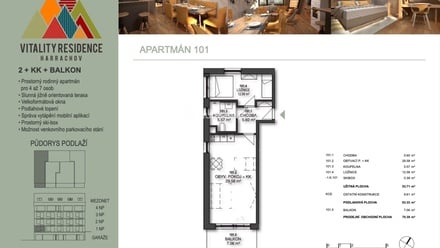 Pronájem bytu 2+kk 55 m², Harrachov