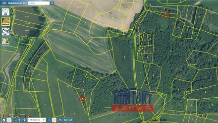 Prodej lesa 2 819 m², Čepřovice