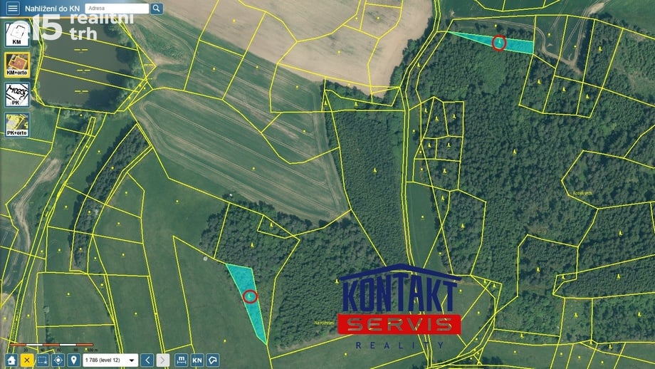 Prodej lesy, 2 819 m² - Čepřovice