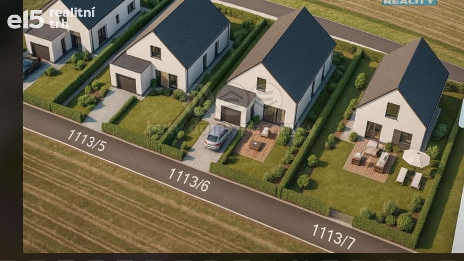 Prodej pozemky pro bydlení, 855 m² - Zakřany