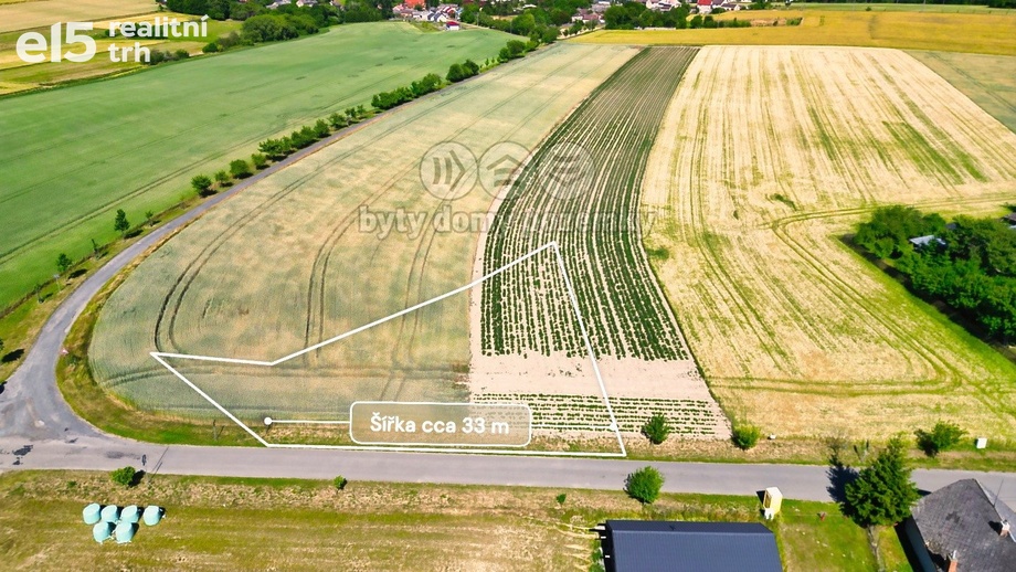 Prodej pozemky pro bydlení, 814 m² - Luká - Ješov