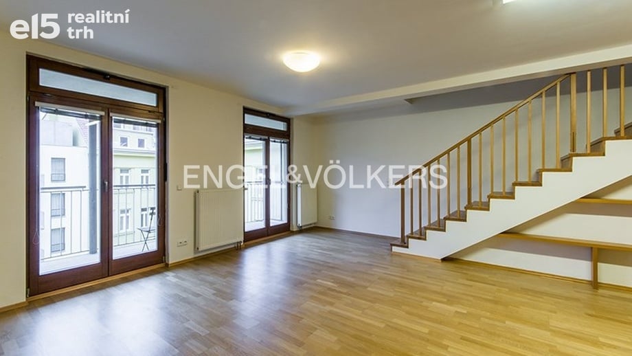 Pronájem byty 4+1, 147 m² - Praha - Smíchov