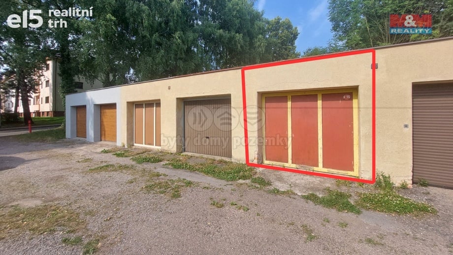 Prodej garáže, 19 m² - Ústí nad Orlicí