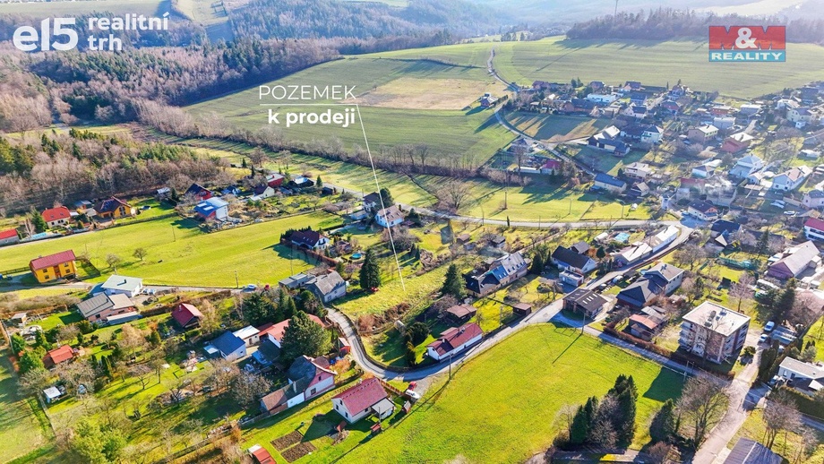 Prodej pozemky pro bydlení, 1 749 m² - Budišovice