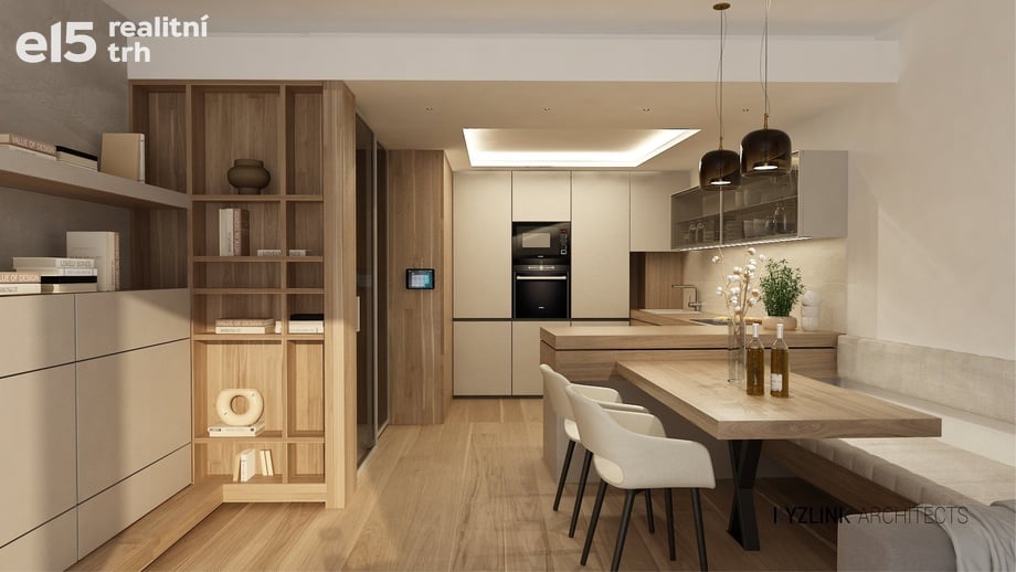 Prodej byty 2+kk, 59 m² - Brno - Komín