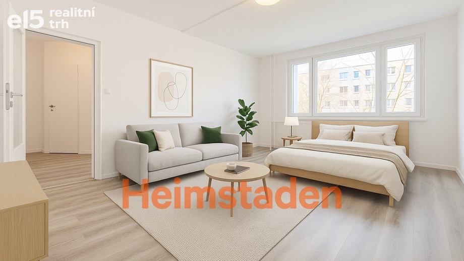 Pronájem byty 1+1, 38 m² - Ostrava - Hrabůvka