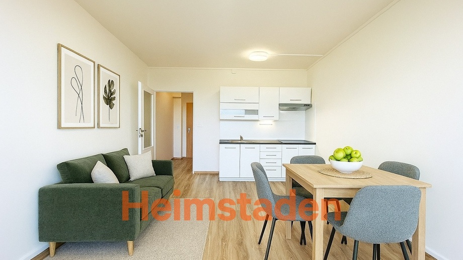 Pronájem byty 1+kk, 27 m² - Ostrava - Zábřeh