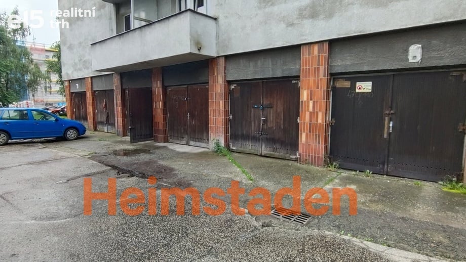 Pronájem garáže, 17 m² - Ostrava - Slezská Ostrava