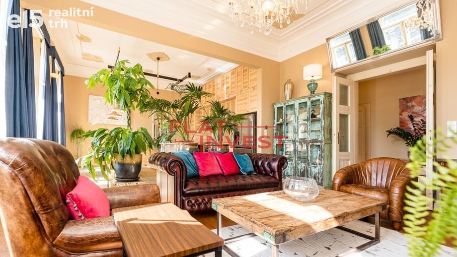 Pronájem byty 3+kk, 129 m² - Praha - Nové Město
