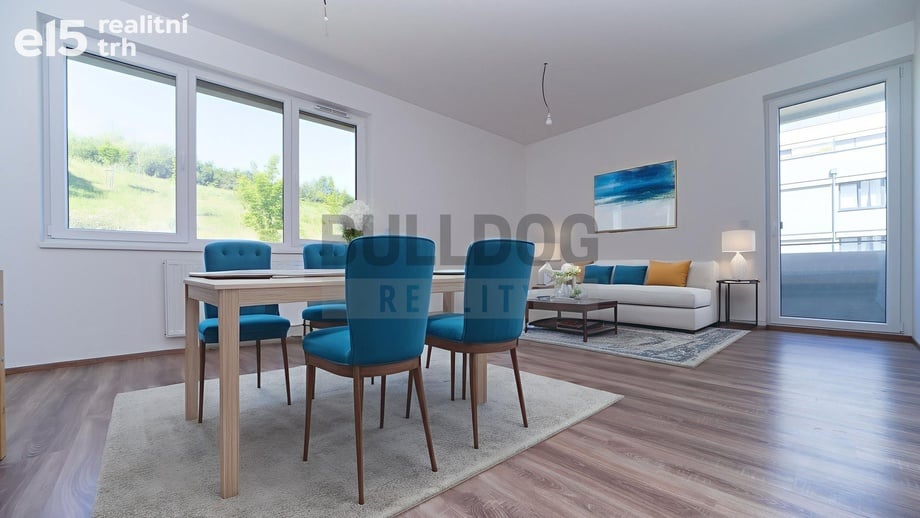 Prodej byty 1+kk, 33 m² - Libčice nad Vltavou