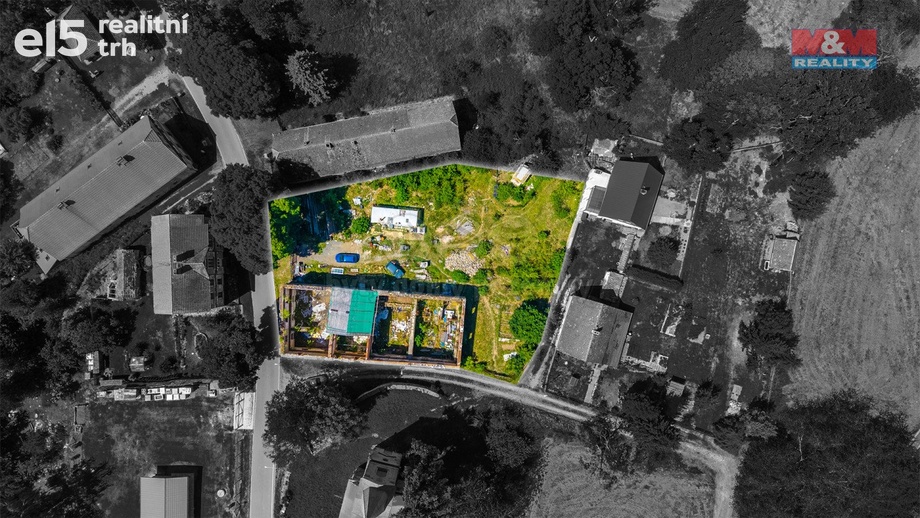 Prodej pozemky pro bydlení, 1 747 m² - Chlum - Drchlava