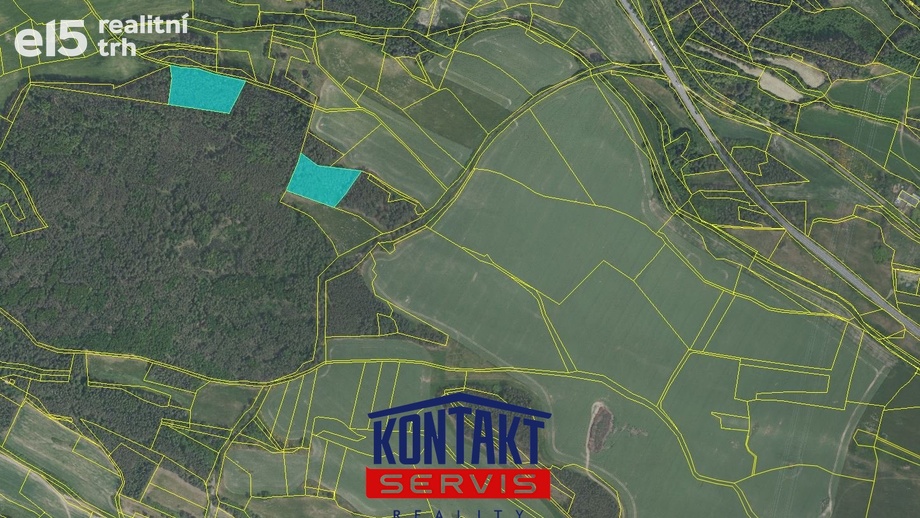 Prodej lesy, 29 026 m² - Obory