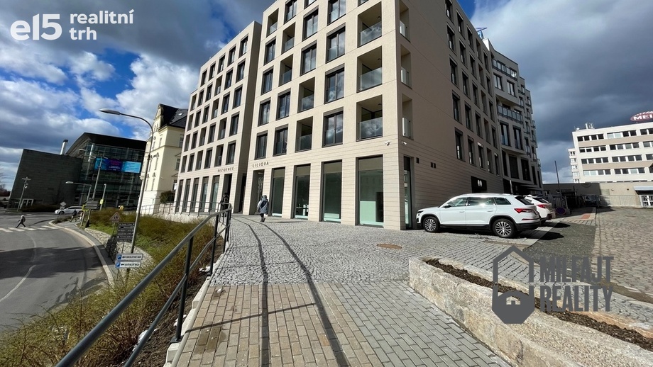 Pronájem byty 1+kk, 44 m² - Liberec I-Staré Město