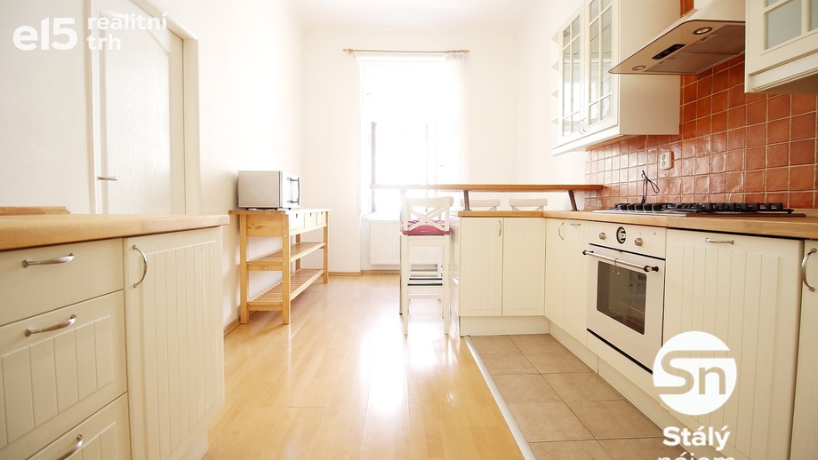 Pronájem byty 1+1, 46 m² - Praha - Smíchov