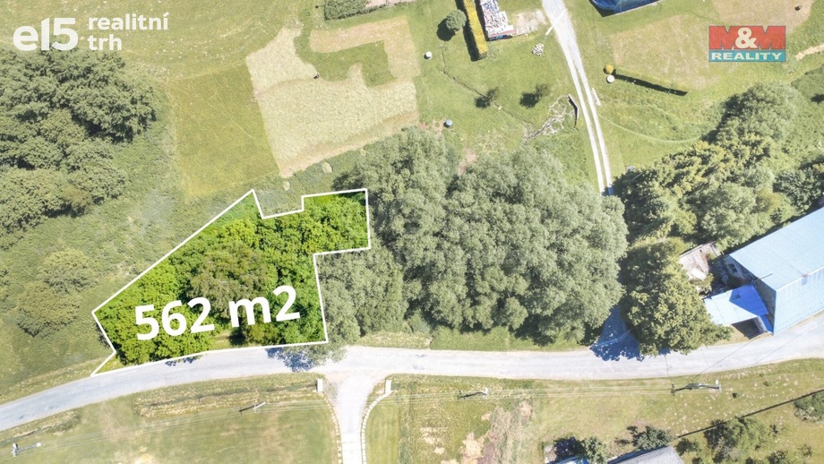 Prodej pozemky pro bydlení, 562 m² - Hanušovice - Vysoké Žibřidovice