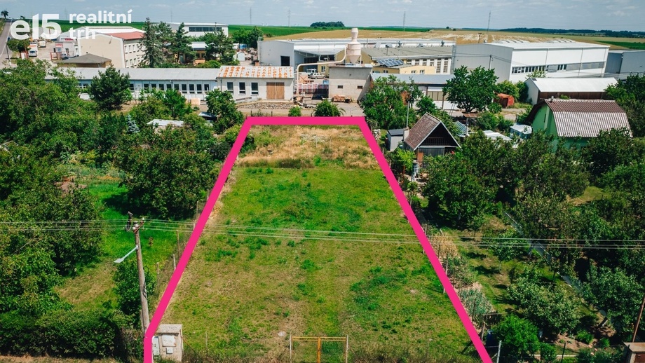 Prodej pozemky - zahrady, 923 m² - Znojmo - Přímětice