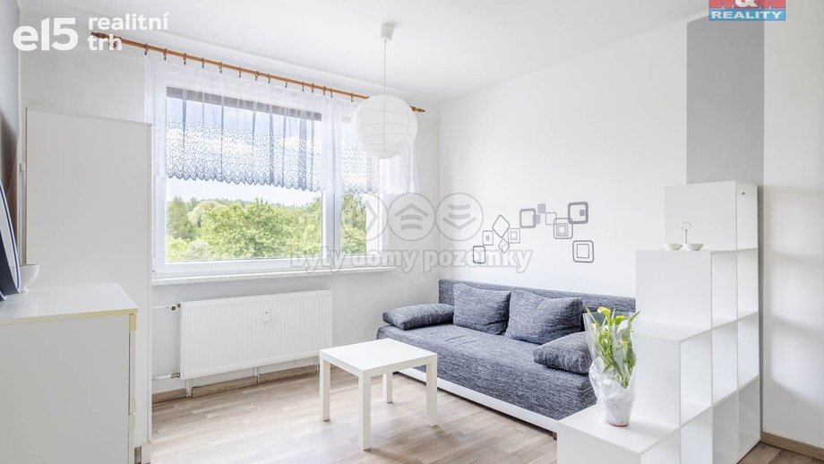 Pronájem byty 1+kk, 20 m² - Cvikov II