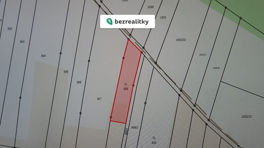 Prodej pozemky - zahrady, 377 m² - Pozořice