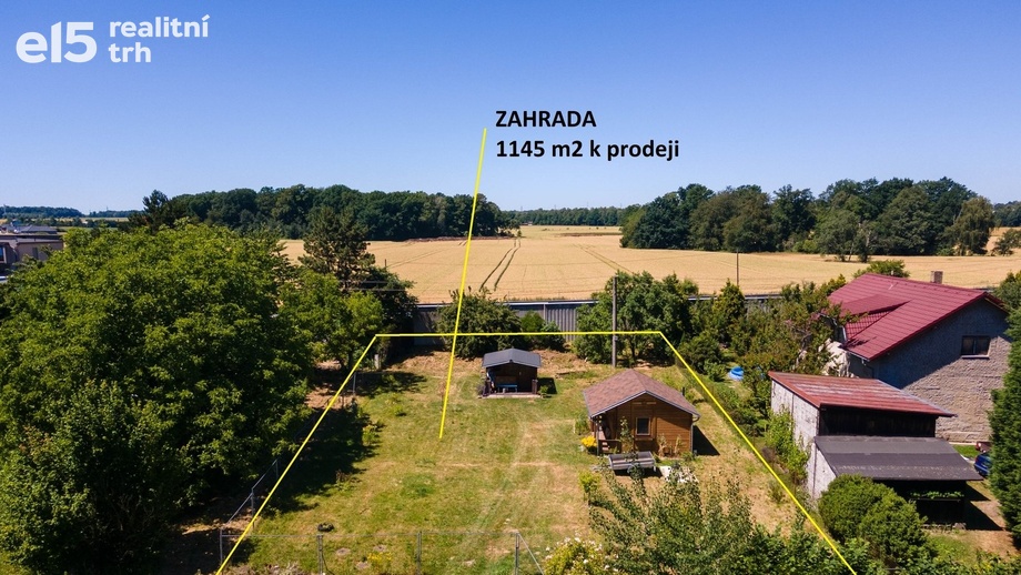 Prodej pozemky - zahrady, 1 145 m² - Ostrava - Nová Bělá