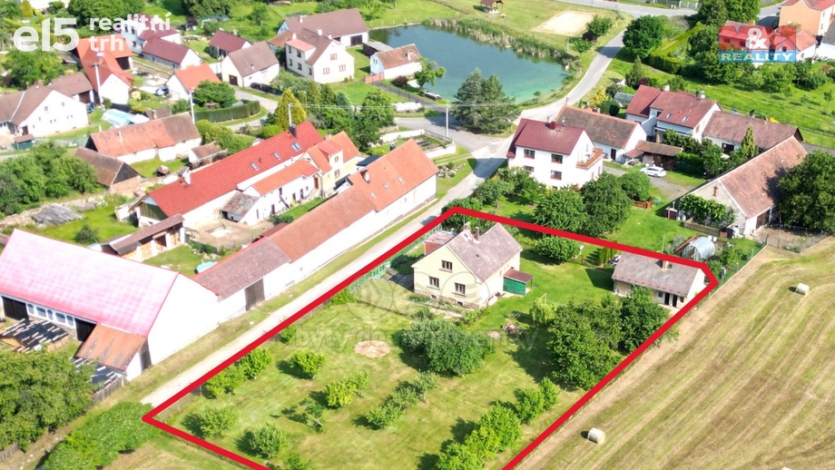 Prodej rodinné domy, 2 436 m² - Sepekov - Líšnice