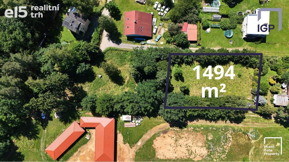 Prodej pozemky pro bydlení, 1 494 m² - České Budějovice 5