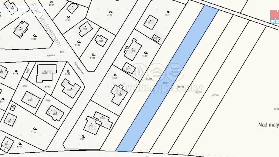 Prodej louky 1 808 m², Hradištko