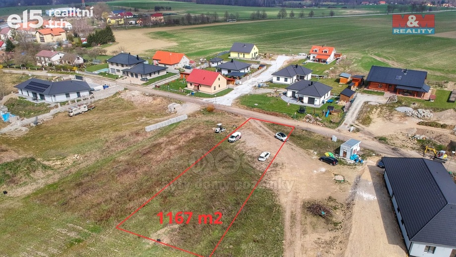 Prodej pozemky pro bydlení, 1 167 m² - Chotýčany