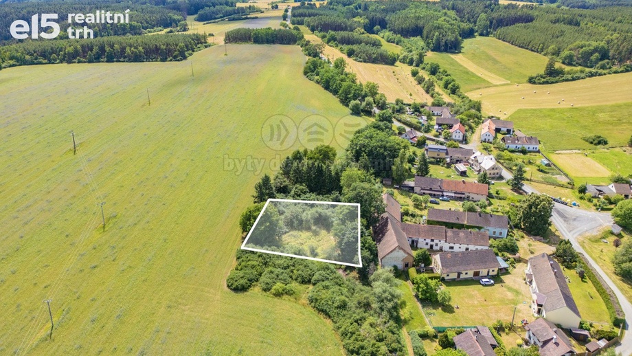 Prodej pozemky - zahrady, 1 487 m² - Erpužice - Blahousty