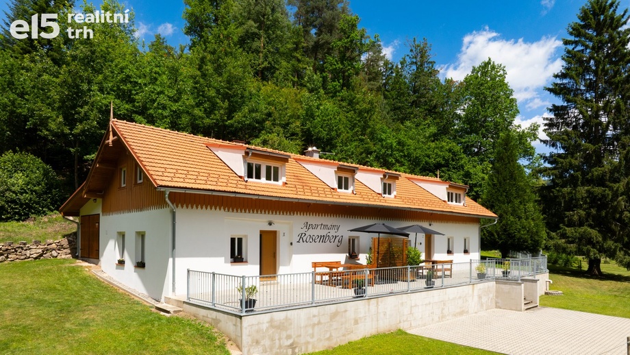 Prodej nemovitosti pro ubytování 302 m², Rožmberk nad Vltavou