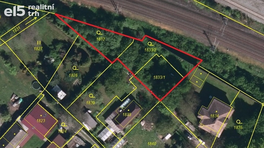 Prodej pozemky - zahrady, 875 m² - Ostrava - Bartovice