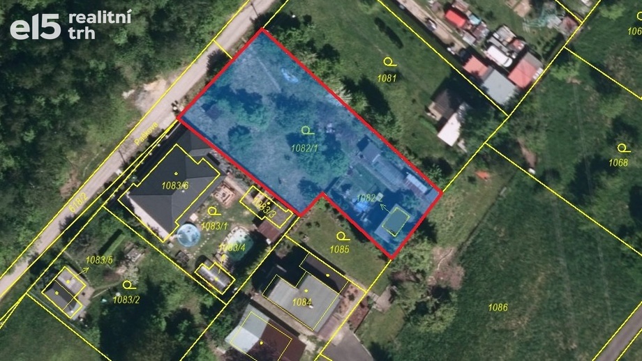 Prodej pozemky - zahrady, 1 051 m² - Ostrava - Bartovice