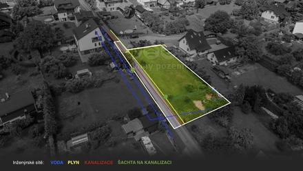 Prodej stavebního pozemku 1 069 m², Mosty u Jablunkova