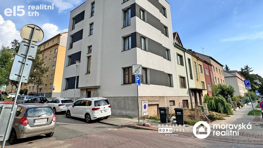 Pronájem byty 2+kk, 42 m² - Brno - Černovice