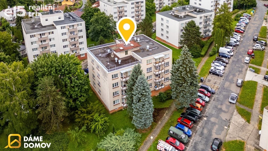 Prodej byty 1+1, 36 m² - Zlín - Mladcová