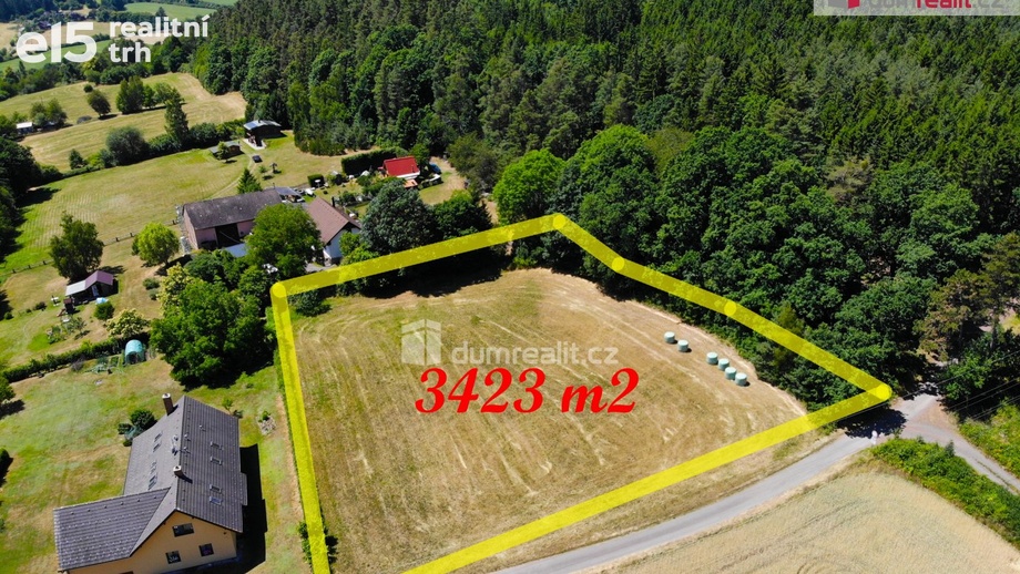 Prodej pozemky pro bydlení, 3 423 m² - Ohrazenice