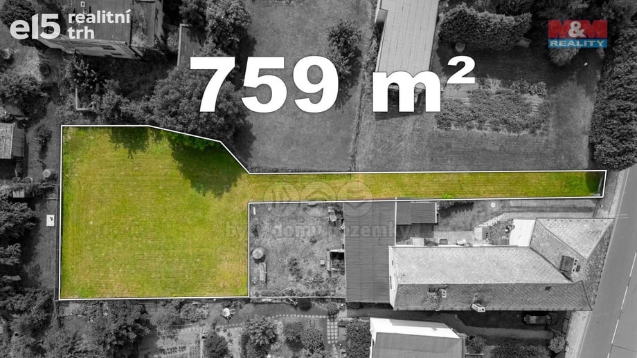 Prodej pozemky pro bydlení, 759 m² - Píšť