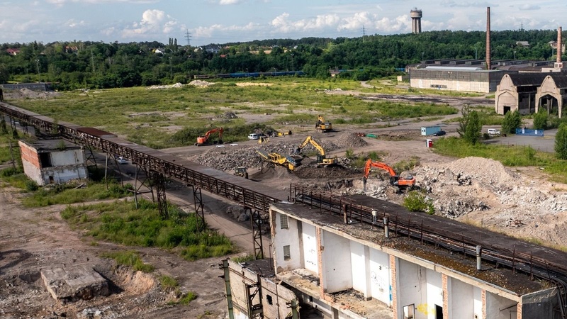 V kladenské Poldovce se začíná stavět. Vznikne tu průmyslový areál za tři miliardy