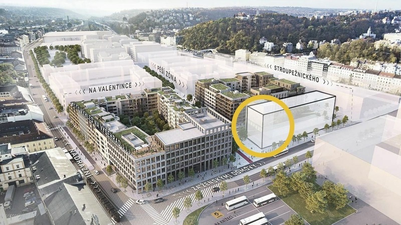Tvůrce se nemusí jmenovat Černý, vtipkuje Penta. Developer hledá umělce pro dům na Smíchově
