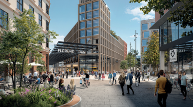 Penta plánuje novou halu pro autobusové nádraží na Florenci. Kromě zázemí pro cestující tu budou i restaurace