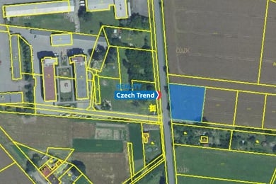 Prodej pozemku 383m² - Holešov, Ev.č.: 01966