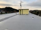 opravená střecha detail