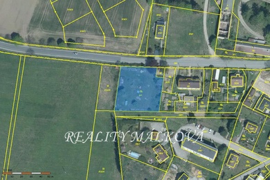 Prodej, Pozemky pro bydlení, 1000 m² - Větrný Jeníkov, Ev.č.: 00451