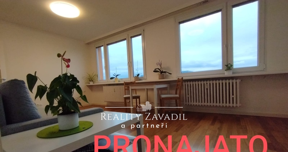 Pronájem bytu 2+1 s balkónem 12.p. Bramboříková Praha 10 Záběhlice