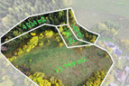 pozemky Radechová dron 2 + rozloha 