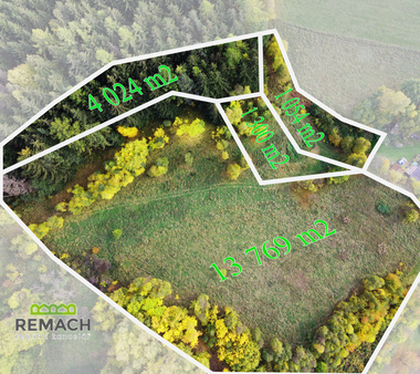 Prodej, Pozemek - trvalý travní porost,  20.147 m² - Horní Radechová