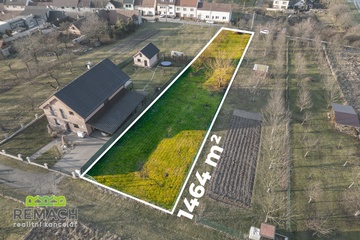 Prodej, pozemek pro bydlení, 1464 m², Nedachlebice