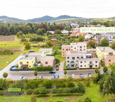 Prodej, byt 2+kk + terasa, 50+6 m², 2 parkovací místa, Buchlovice