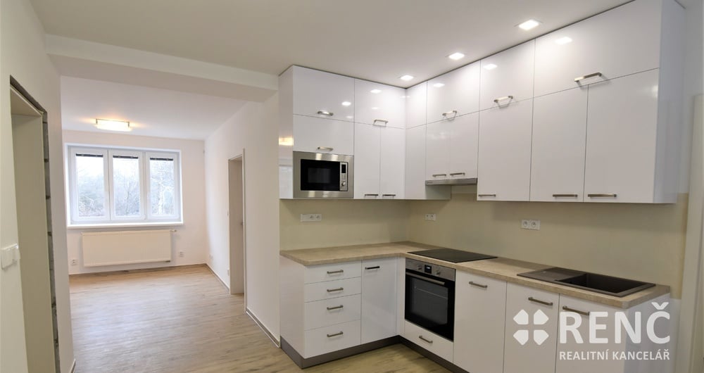 Pronájem bytu 2+kk po rekonstrukci v přízemí rodinného domu v ulici Pod Horkou Brno - Bystrc