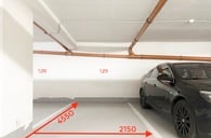 Pronájem - Garážové stání, 10m² - ul. Kytlická, Praha - Prosek